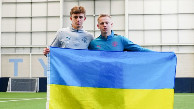 Manchester City invite Ukrainian refugee Andriy Kravchuk to train with their squad for the rest of the season