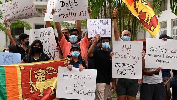 Sri Lanka cabinet ministers resign as protests erupt over fuel scarcity and economic hardship 