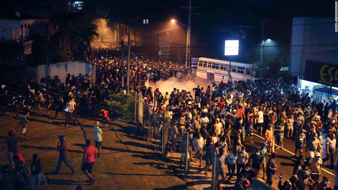 Sri Lanka cabinet ministers resign as protests erupt over fuel scarcity and economic hardship 