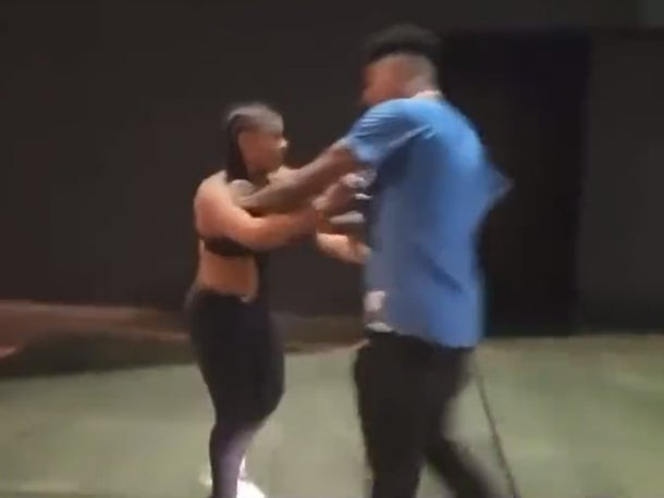 Blueface offers girlfriend, Chrisean Rock $100K to leave him after they fought in public (video)