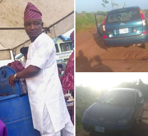 Man goes missing in Ogun, his car found abandoned along road with the doors open 