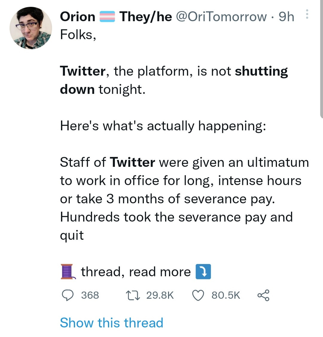 Instagram sheds a tear for Twitter as "RIP Twitter" trends amid mass resignations