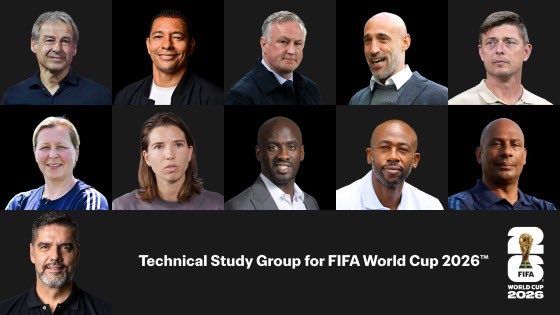 FIFA appoints Technical Study Group for the 2026 World Cup