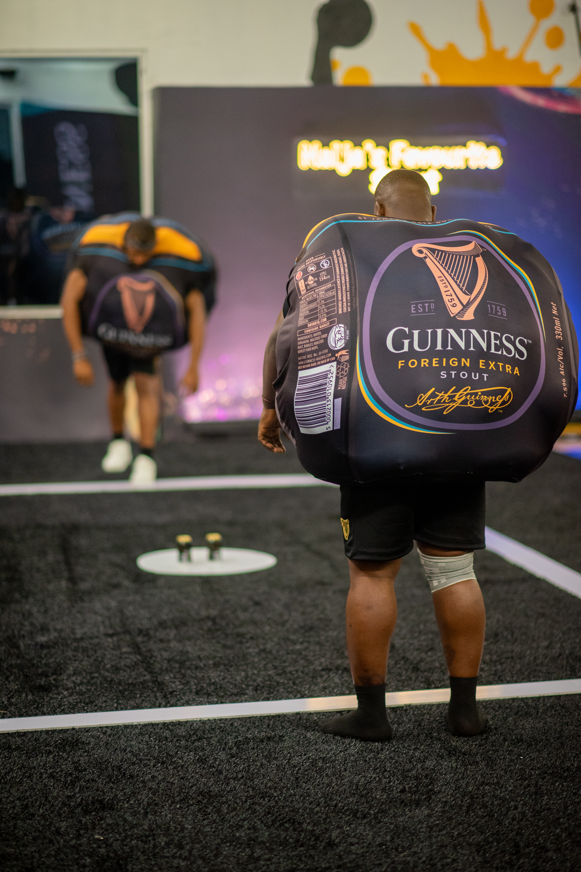 Gold Sponsor Guinness Delivers Exciting Can Task as Team Bold Wins Big