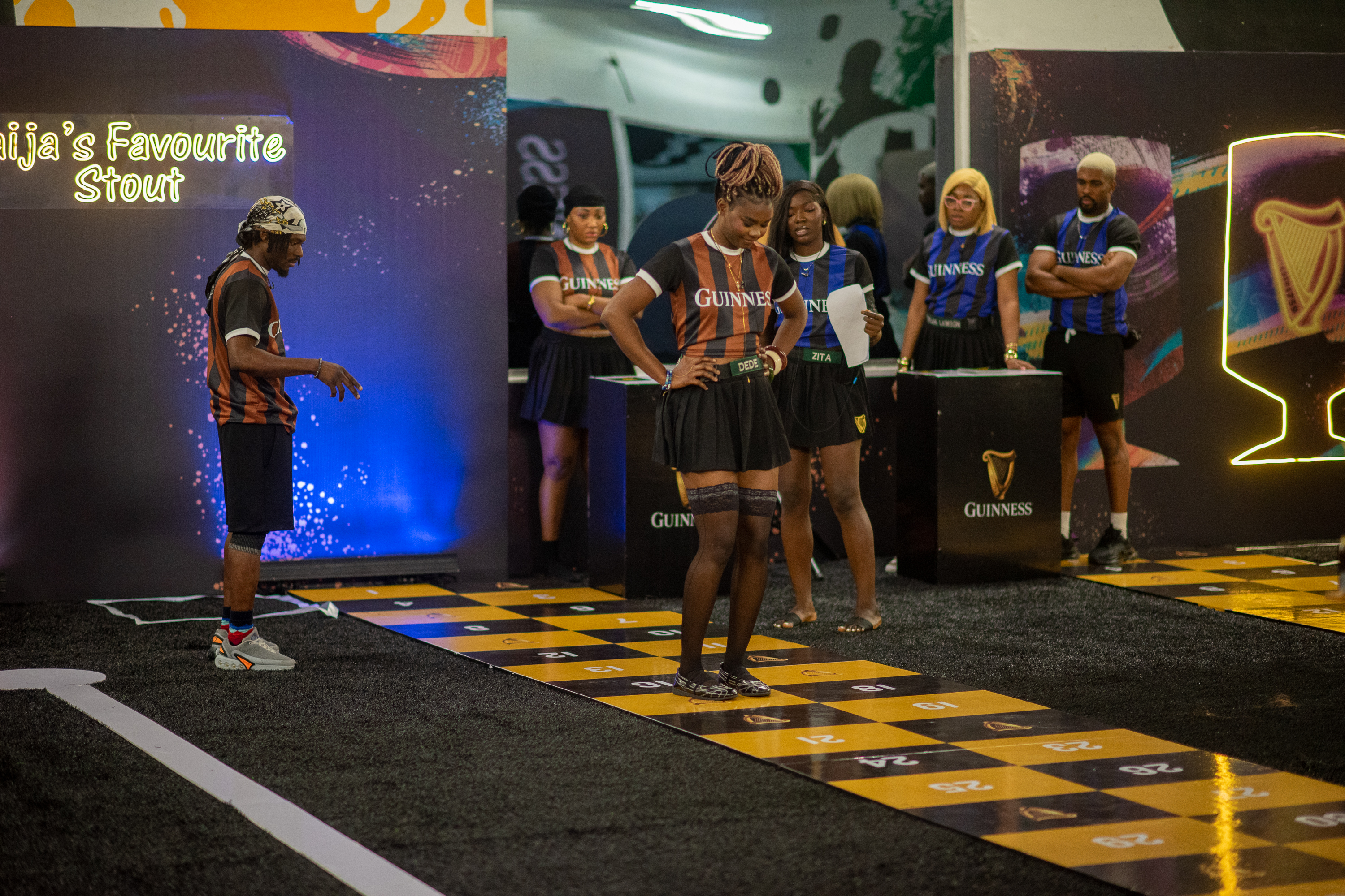 Gold Sponsor Guinness Delivers Exciting Can Task as Team Bold Wins Big
