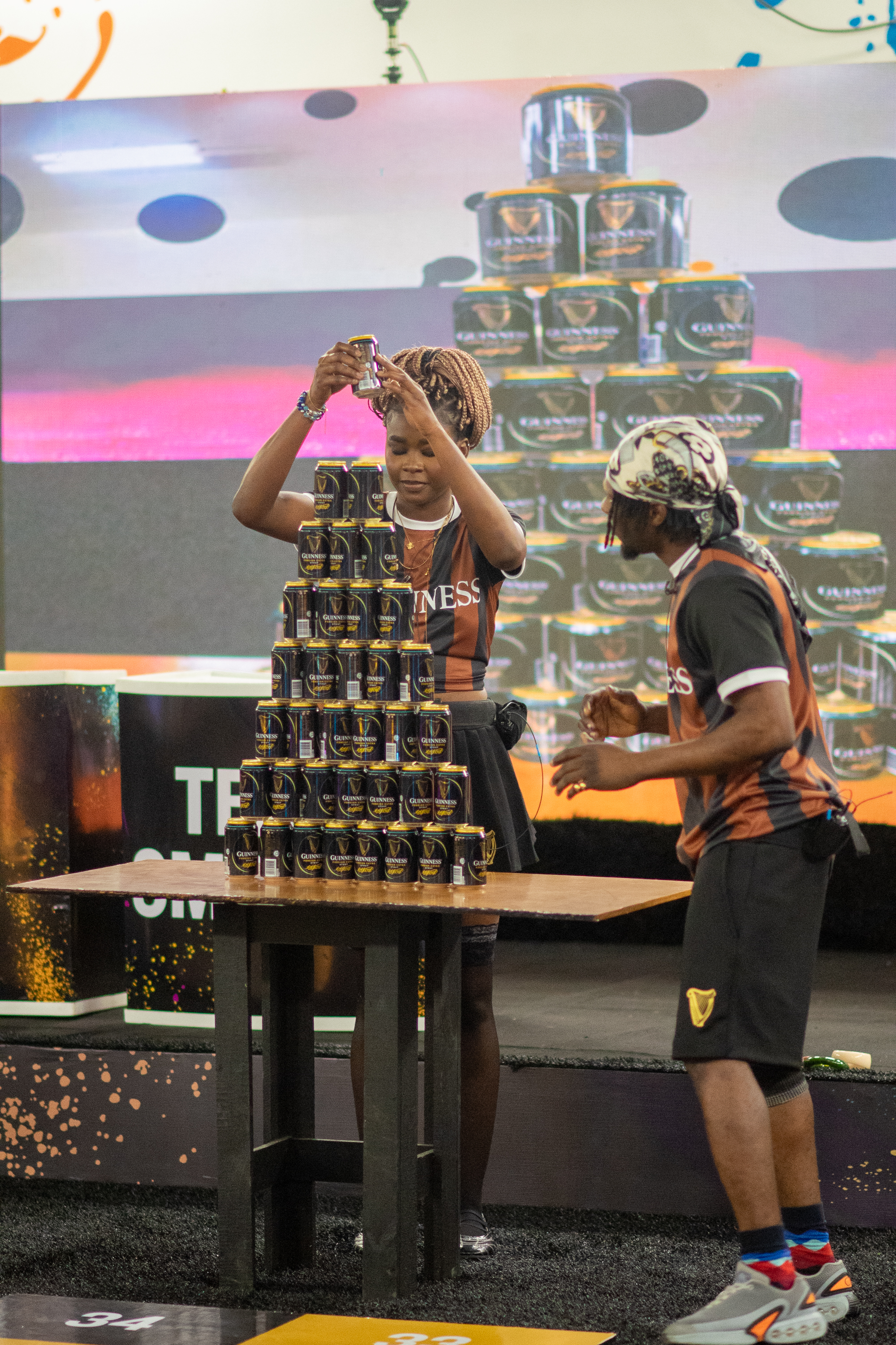 Gold Sponsor Guinness Delivers Exciting Can Task as Team Bold Wins Big