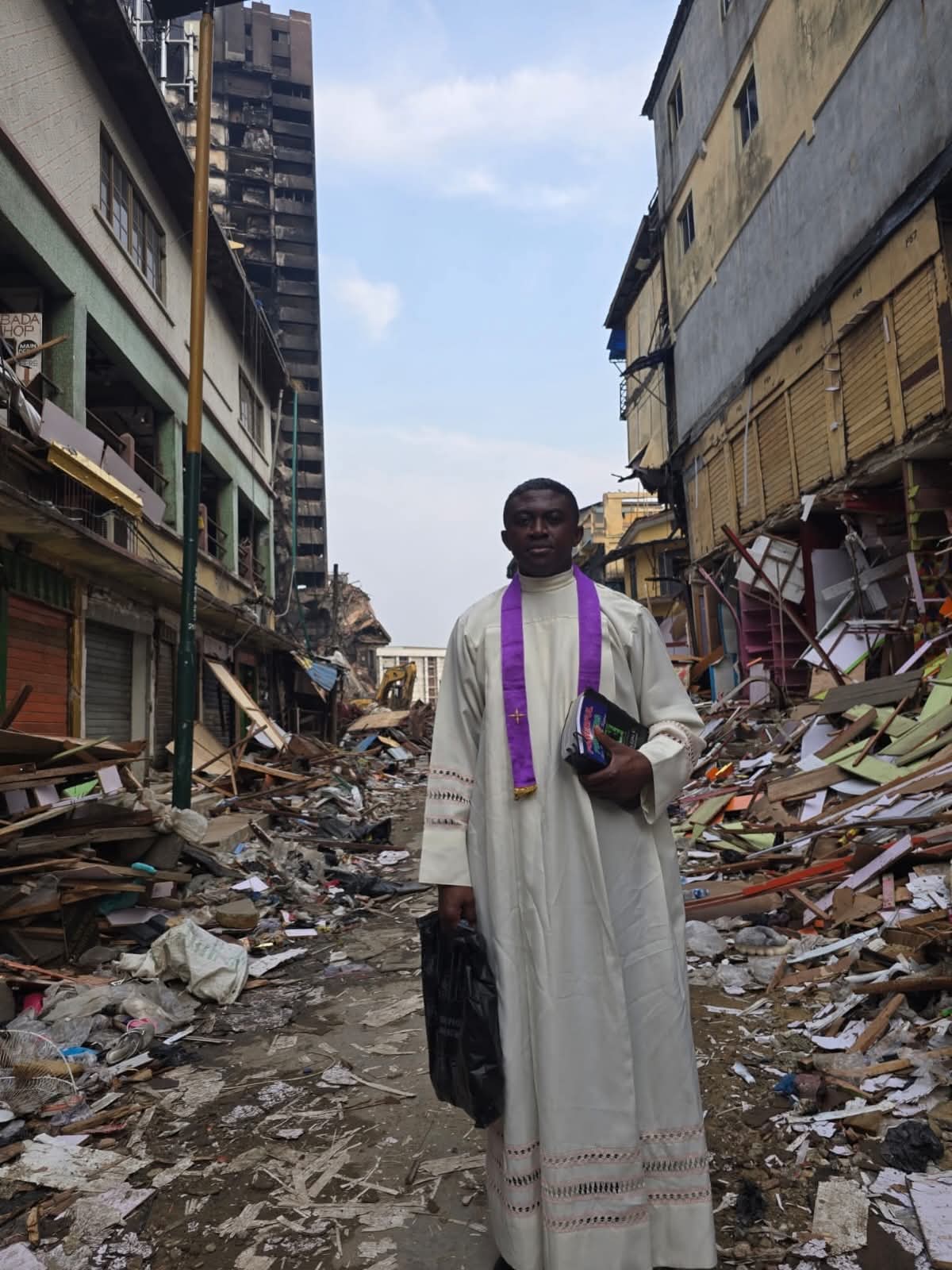 Catholic Priest narrates conversations with priest who lost 3 brothers in Great Nigeria Insurance House fire