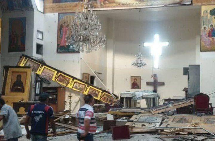 Su!cide bombing in Damascus church kills at least 25 (photos/Video)