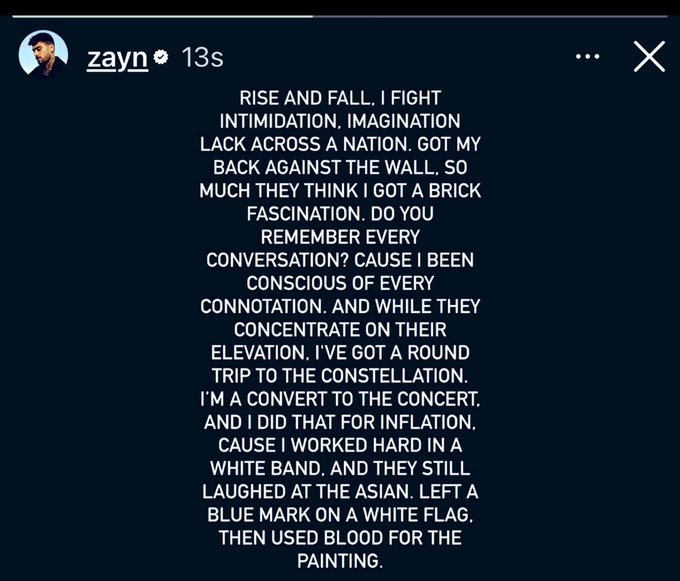 ?I worked hard in a white band?� ?�Zayn Malik reveals he faced racism during One Direction days