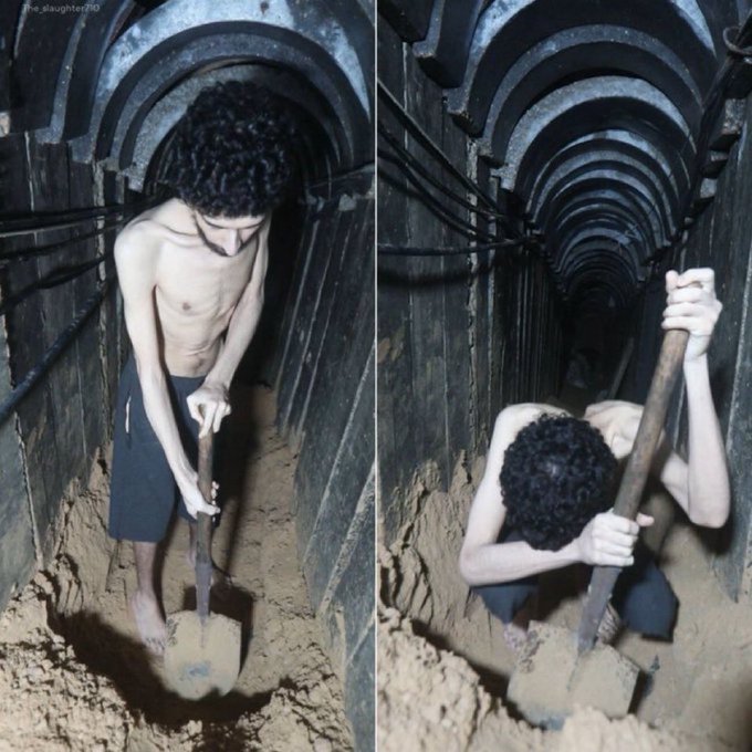 Family of Israeli Hostage seen in new video digging his own grave accuses Hamas of ?deliberately starving? him