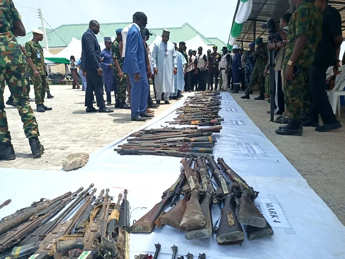FG destroys 2,800 illicit weapons