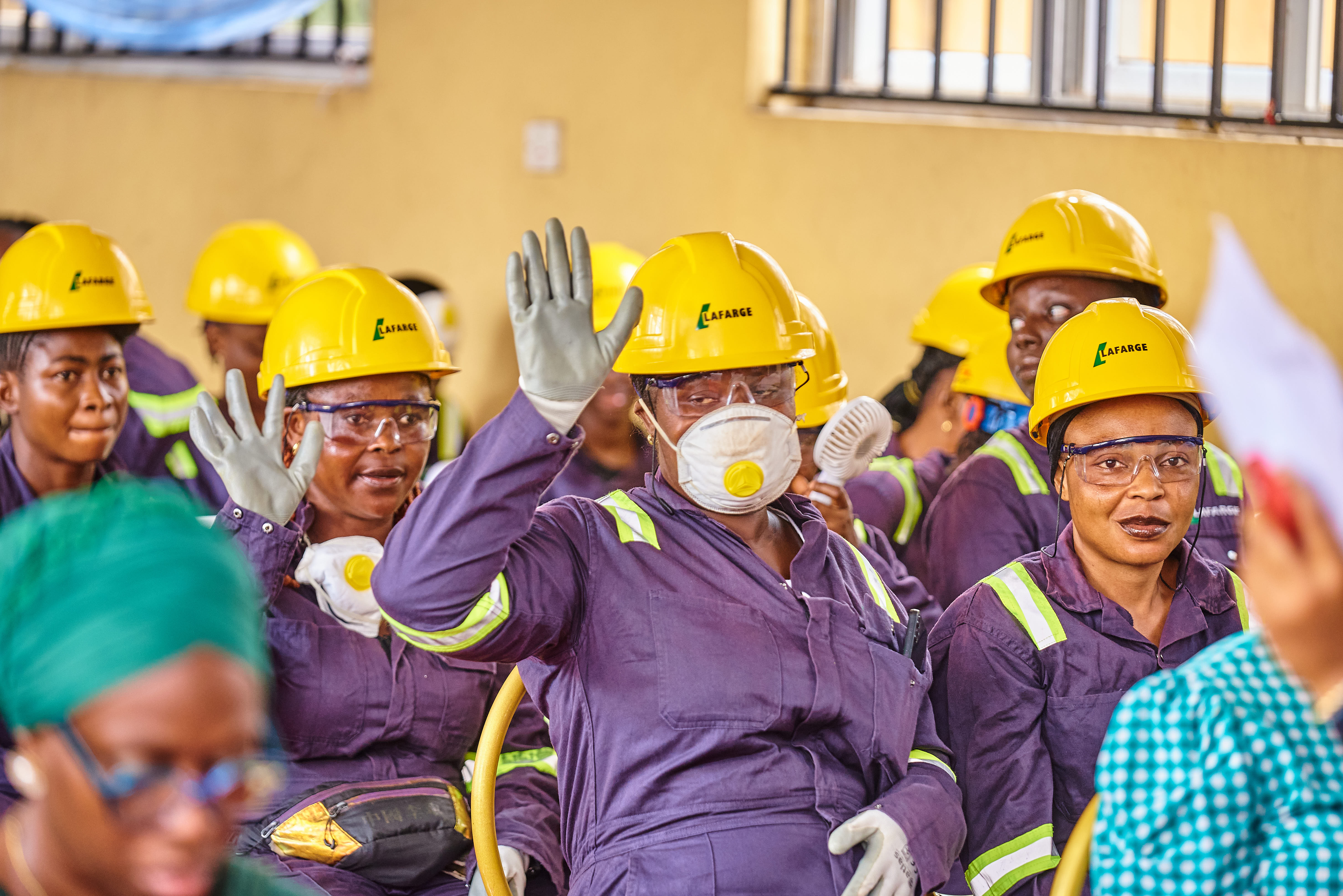 Lafarge Africa supports women in pursuing blue‑collar construction careers