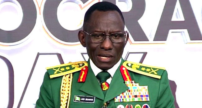 â€˜Some Politicians funding t3rrorism in Nigeriaâ€™  â€“  Former Chief of Defence Staff, Irabor