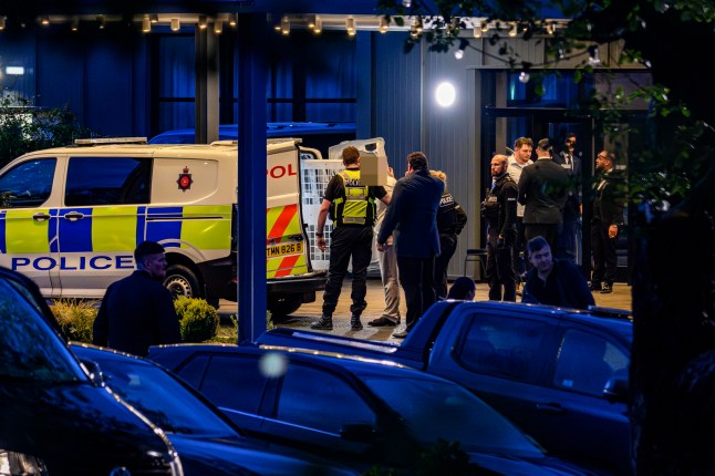 Police storm boxer Tyson Fury's 16-year-old daughter's wedding to make arrest