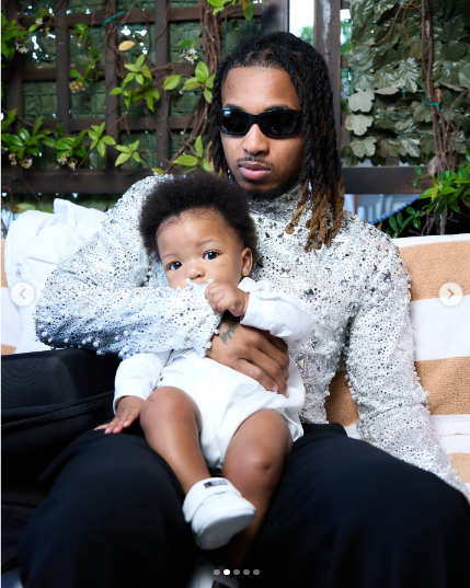 Actress Halle Bailey shows baby son's face for the FIRST TIME