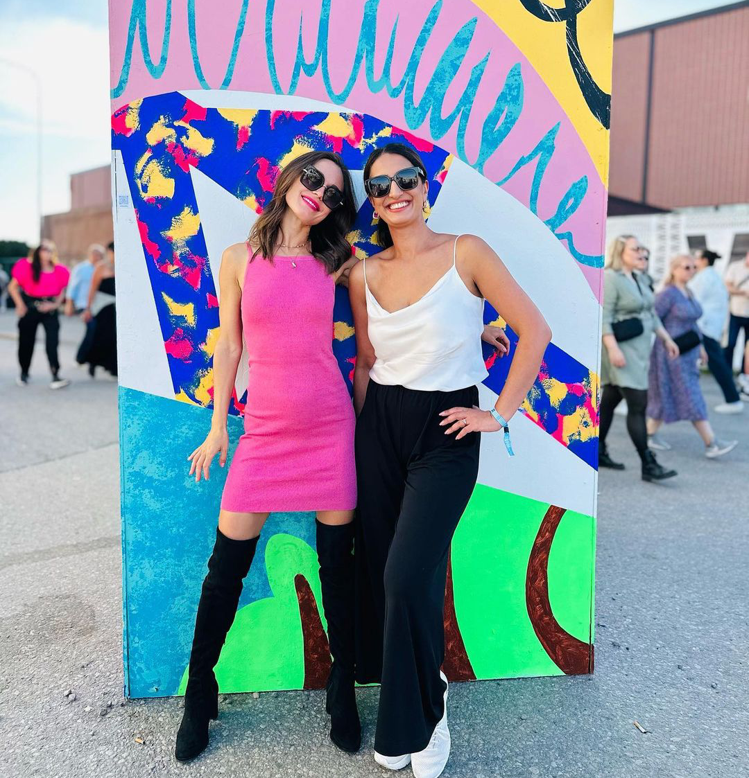 Former Finnish Prime Minister Sanna Marin ditches suits for crop top and skirt, months after filing for divorce and leaving government