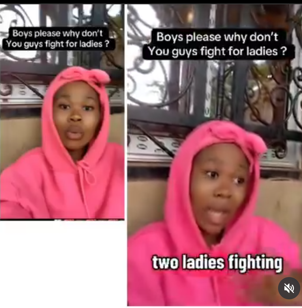 Why do women fight over men but men hardly fight over women? - Lady asks