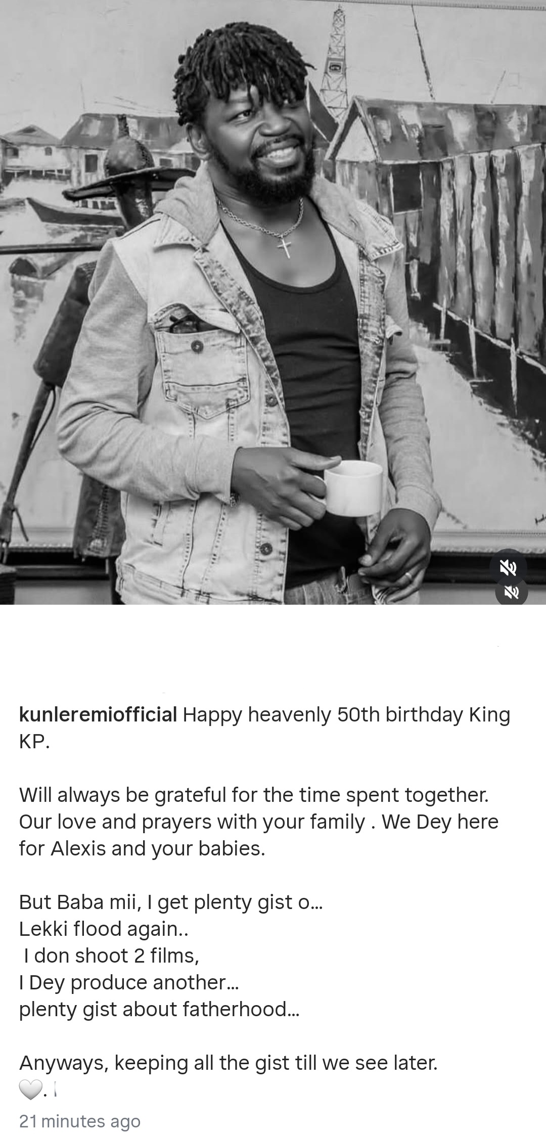 Late actor Kayode Peters remembered on what would have been his 50th birthday