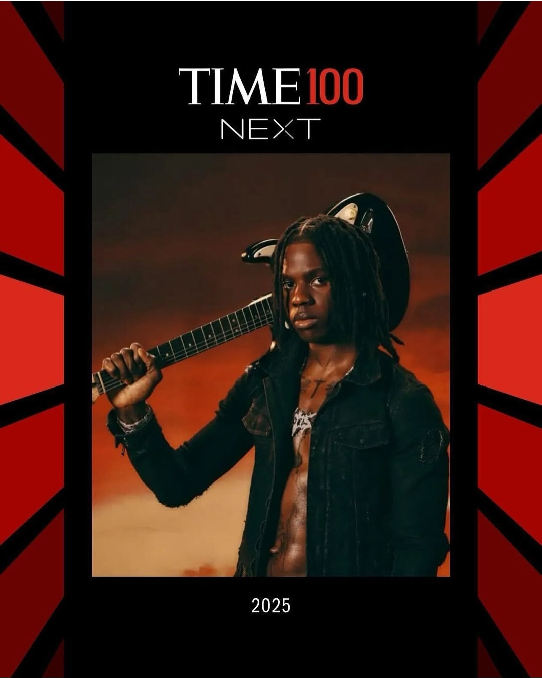 Rema becomes first African artist on 2025 TIME100 Next list