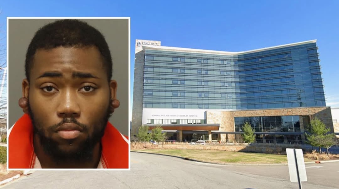 Man charged for allegedly spraying his own
