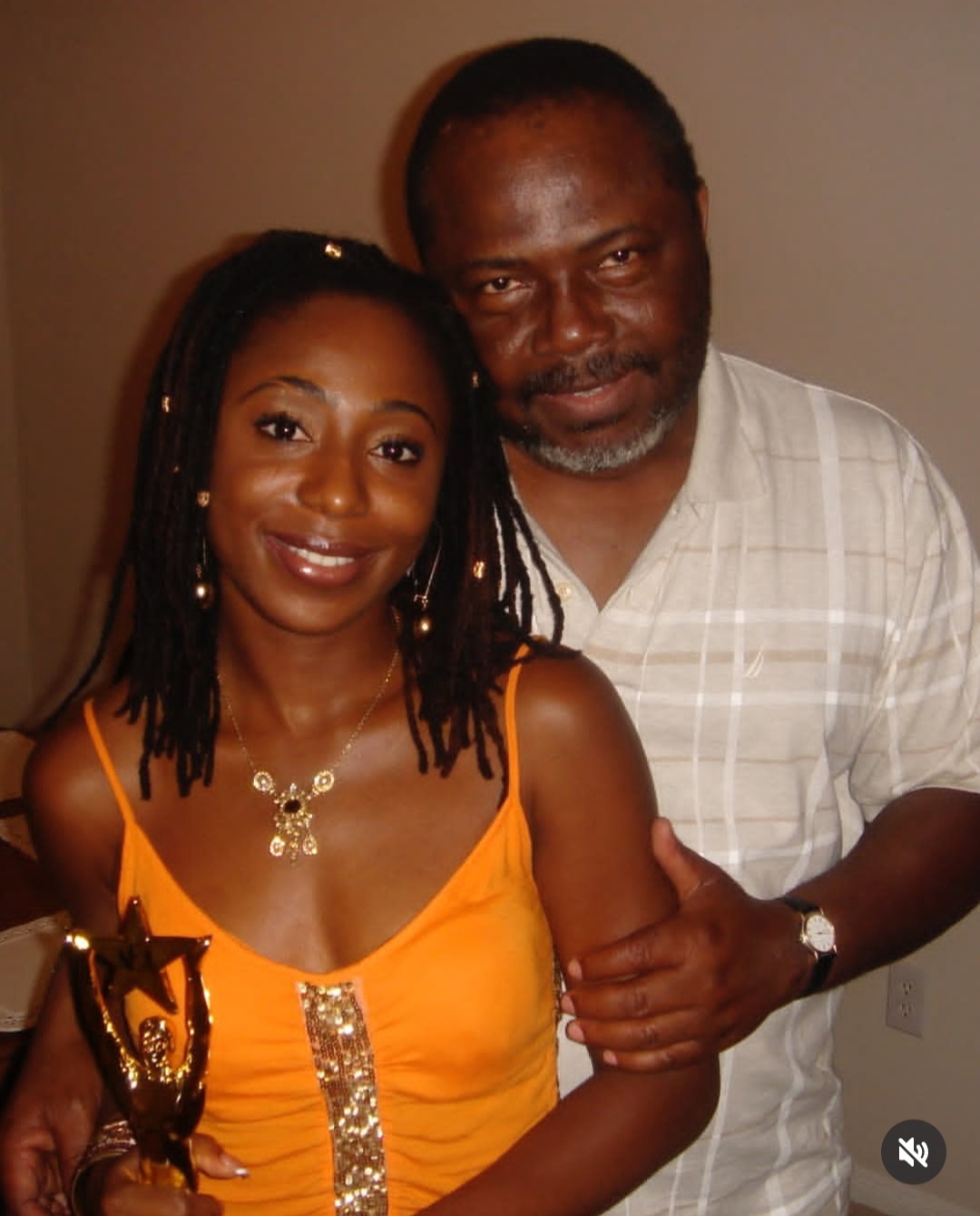 Actress Dakore Akande posts moving tribute to her father days after his passing