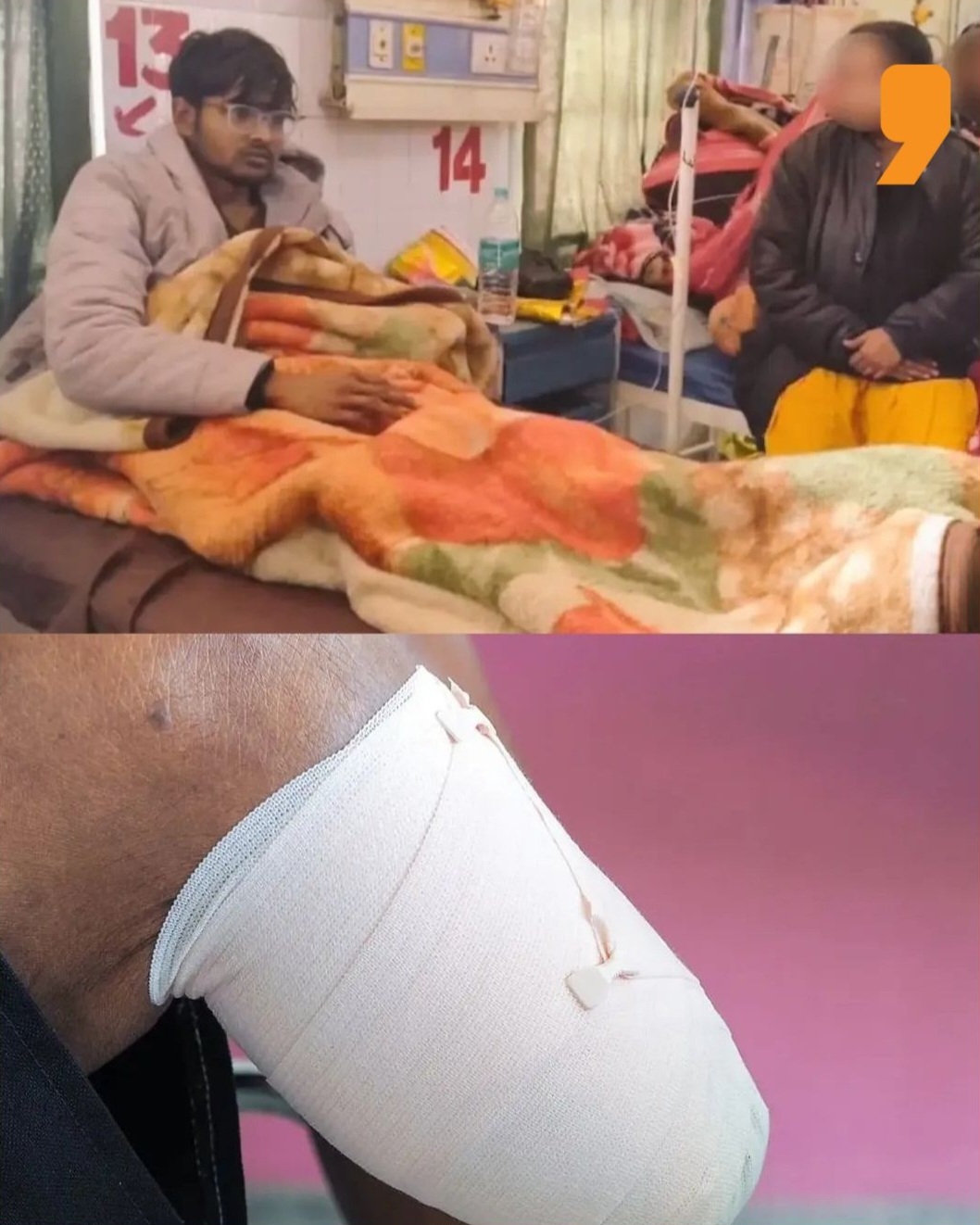 Medical student who failed medical exam twice fakes attack and chops off his own foot to secure admission under disability quota