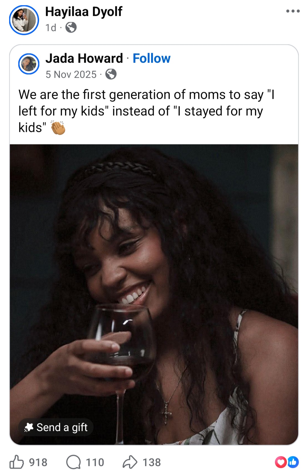 Woman goes viral over her post-divorce antics