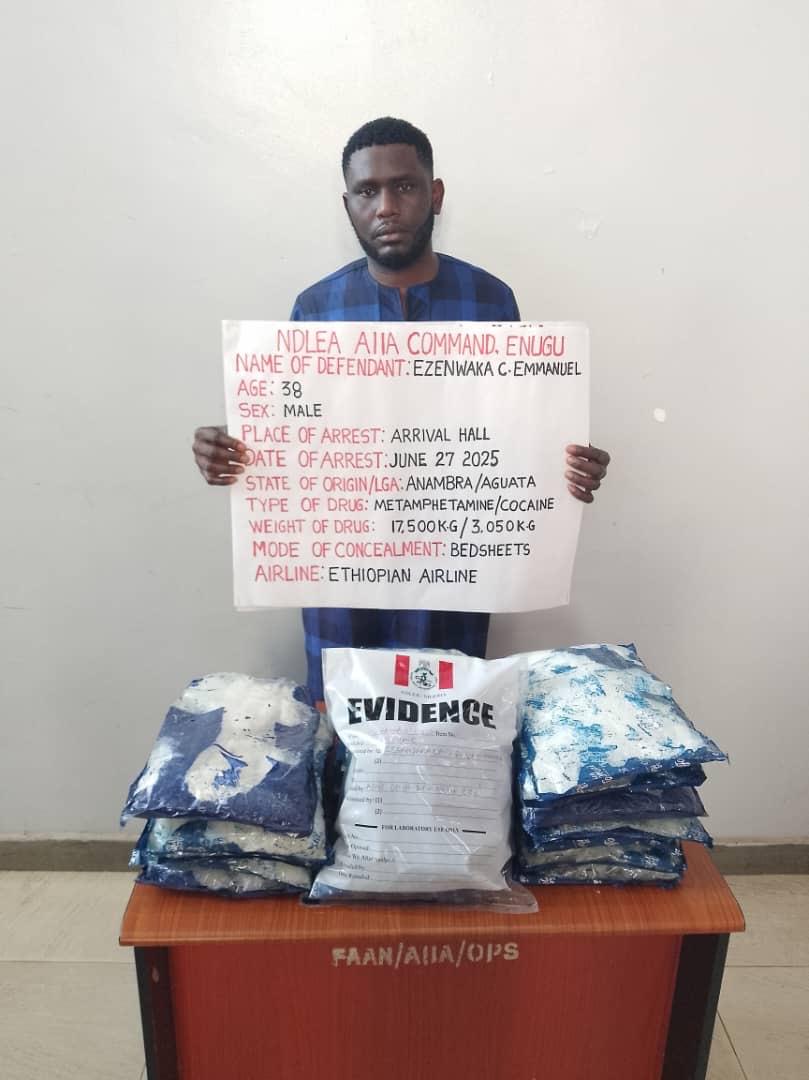 Ex-Int?l football player and four others nabbed for drug trafficking