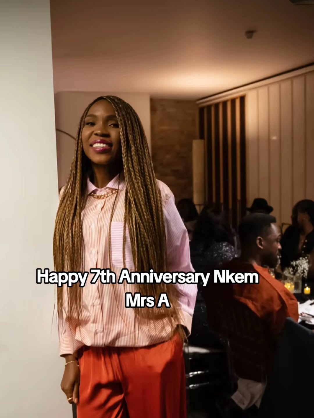 Chef Fregz and actress Lala Akindoju celebrate 7th wedding anniversary