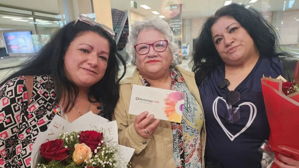 Chilean mother reunites with her twin daughters for the first time in 45 years