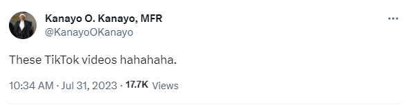 Kanayo O. Kanayo reacts to trending clips of some of his cult scenes in Nollywood movies