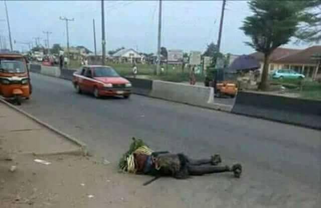 Hit-and-run driver k!lls masquerade in Akwa Ibom