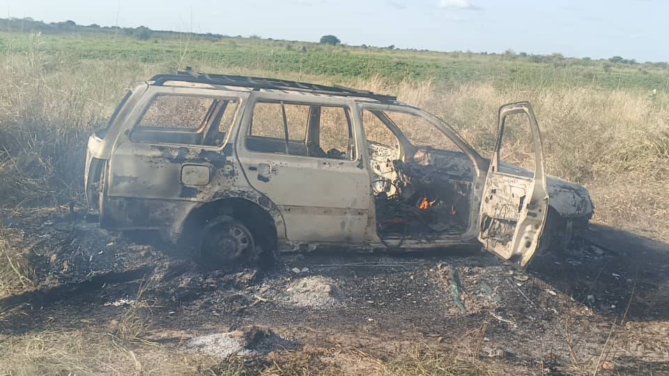 Boko Haram terrorists k!ll three, set palace, houses and vehicles ablaze in Borno