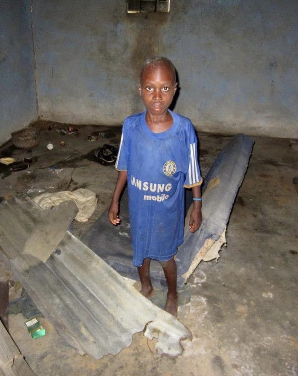 Danish aid worker, Anja Ringgren Lov�n celebrates young girl rescued 10 years ago after being branded a witch and abandoned by her family in Akwa Ibom