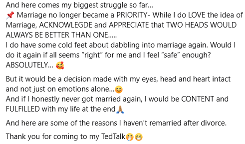 Nigerian woman reveals why she hasn't remarried since her divorce