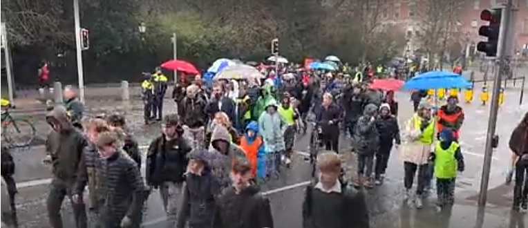 Hundreds protest in Ireland over planned deportation of Nigerian family