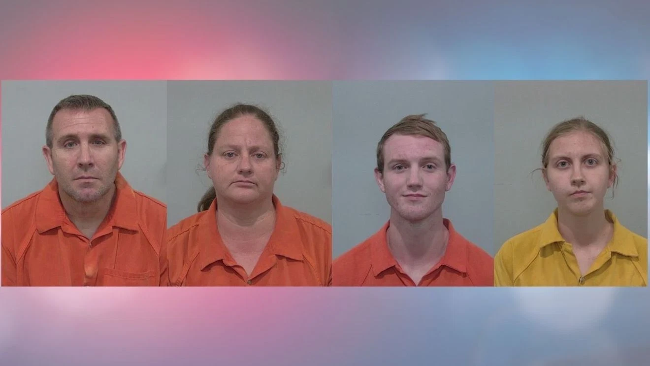 Four Florida family members accused of abusing, caging adopted 9 children