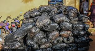 Police intercept 127 bags of Cannabis concealed in Yam tuber truck in Kwara