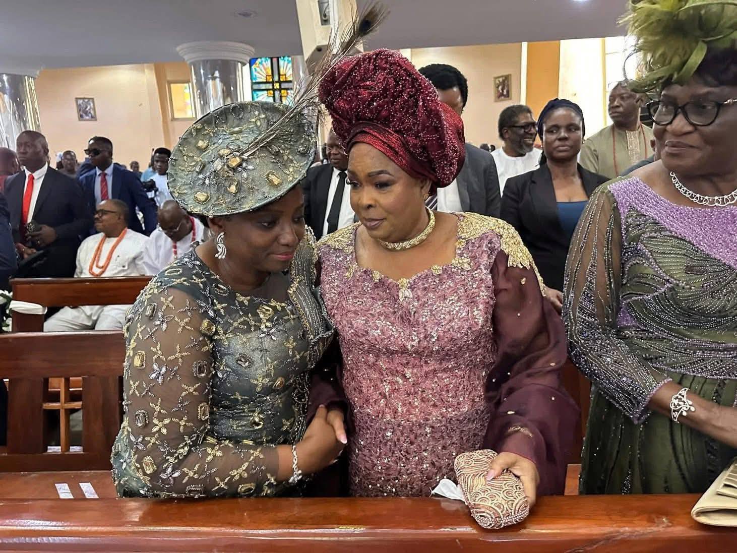 Photos from the white wedding of Rotimi Amaechi