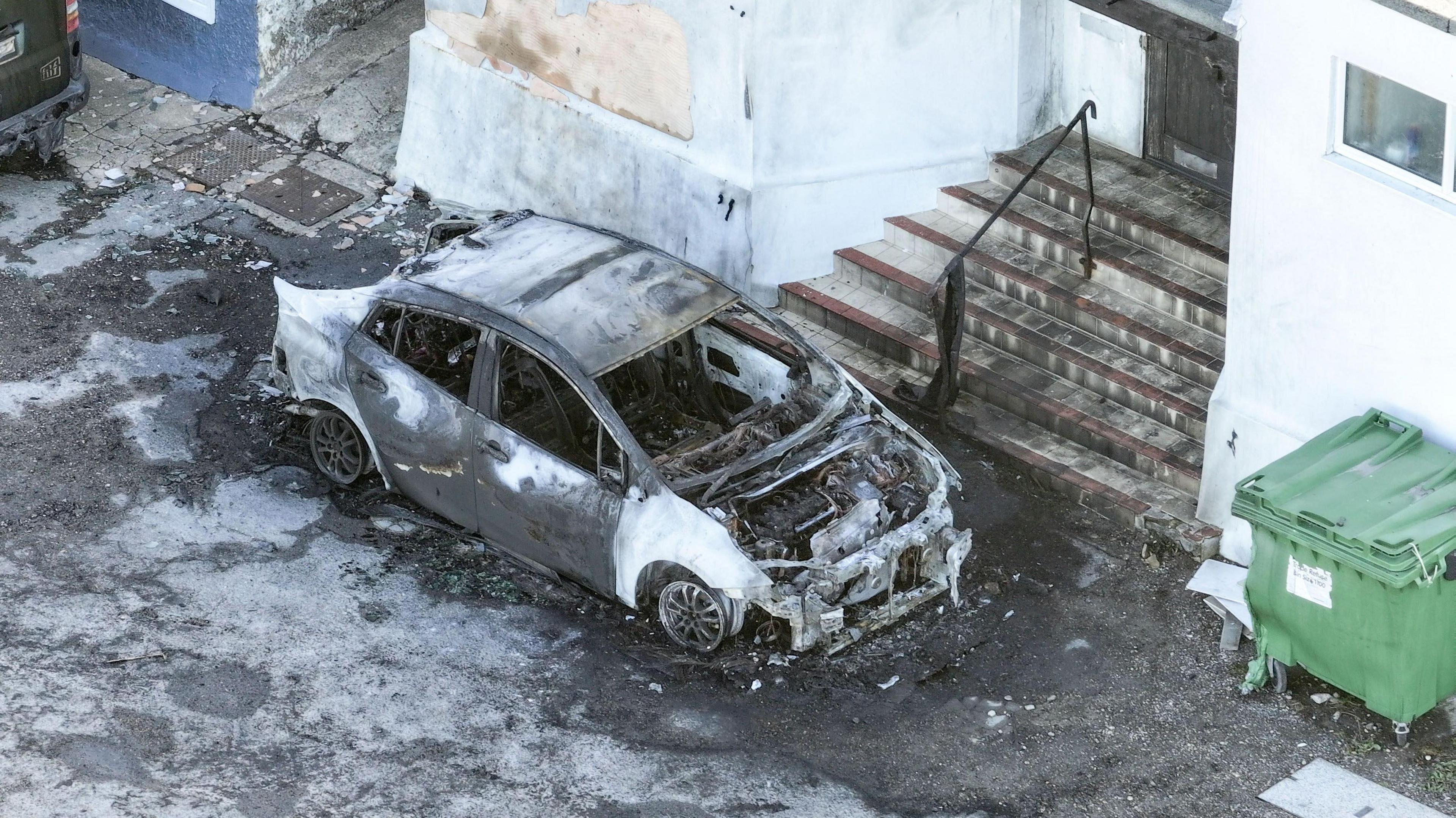 Police share images of alleged culprits after UK Mosque is burnt with two people inside