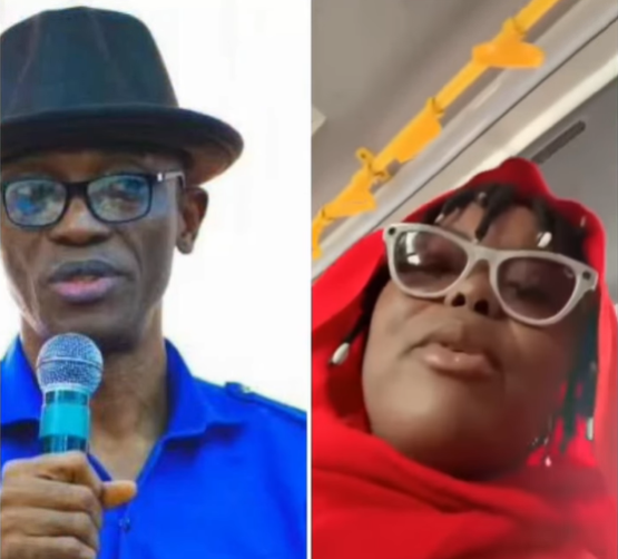 Moment activist, Mama Pee confronted factional Labour party chairman, Julius Abure