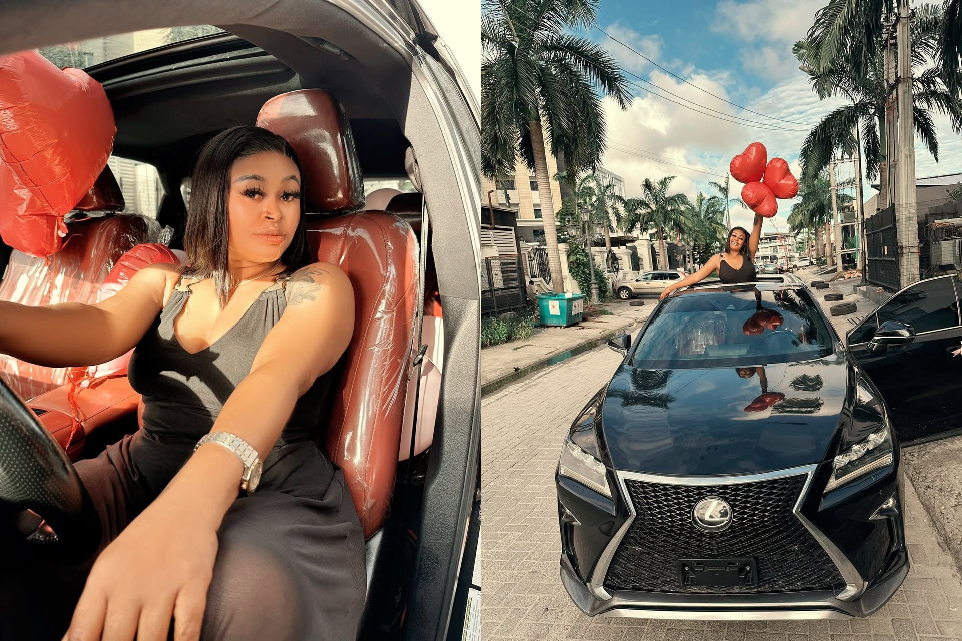Actress Sarah Martins acquires Lexus SUV (photos)