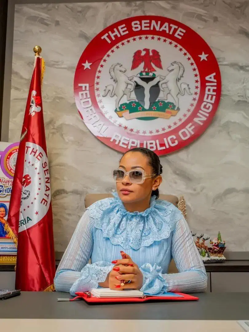 Dramatic Return: Senator Natasha Storms NASS Office, Office Unsealed by Senate