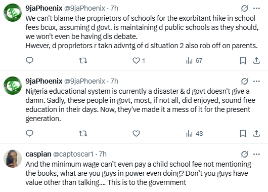 Increase in school fees is not the fault of proprietors or a way to extort parents- Nigerian school owner says (video)