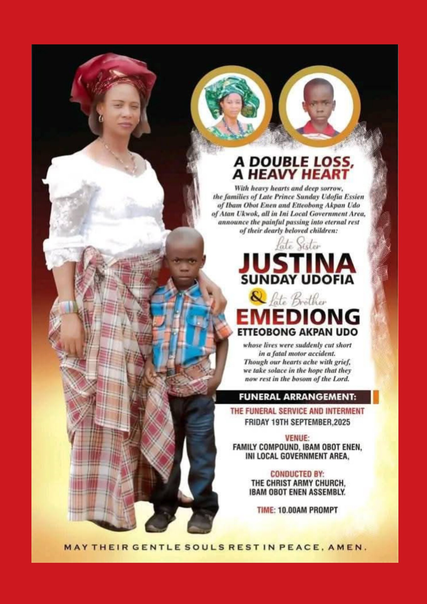 Mother and son k!lled by