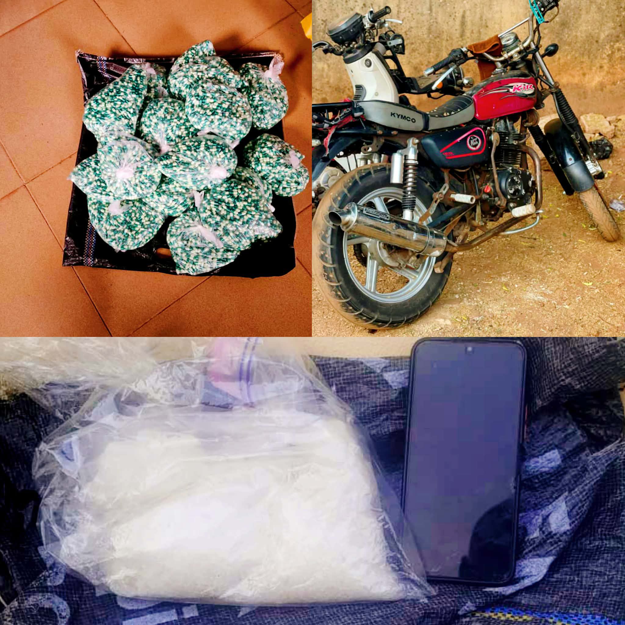 Police arrest illicit drug dealer disguised as dispatch rider in Enugu