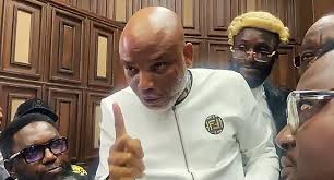 Court adjourns to Friday for Nnamdi Kanu to open his defence after sacking his lawyers