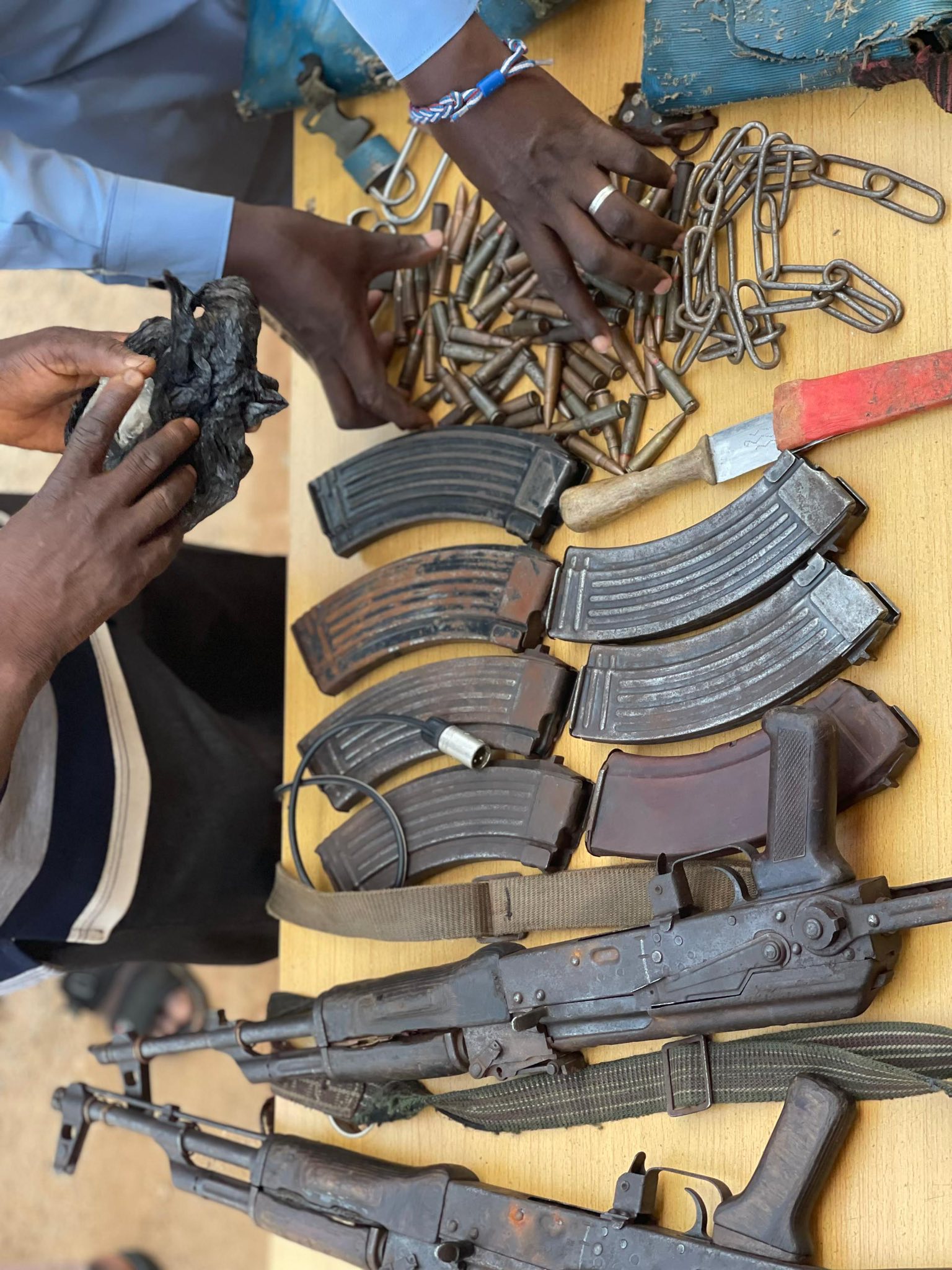 Police bust cross-border kidnap syndicate, arrest suspect, recover AK-47 rifles and 80 rounds of live ammunition in Gombe