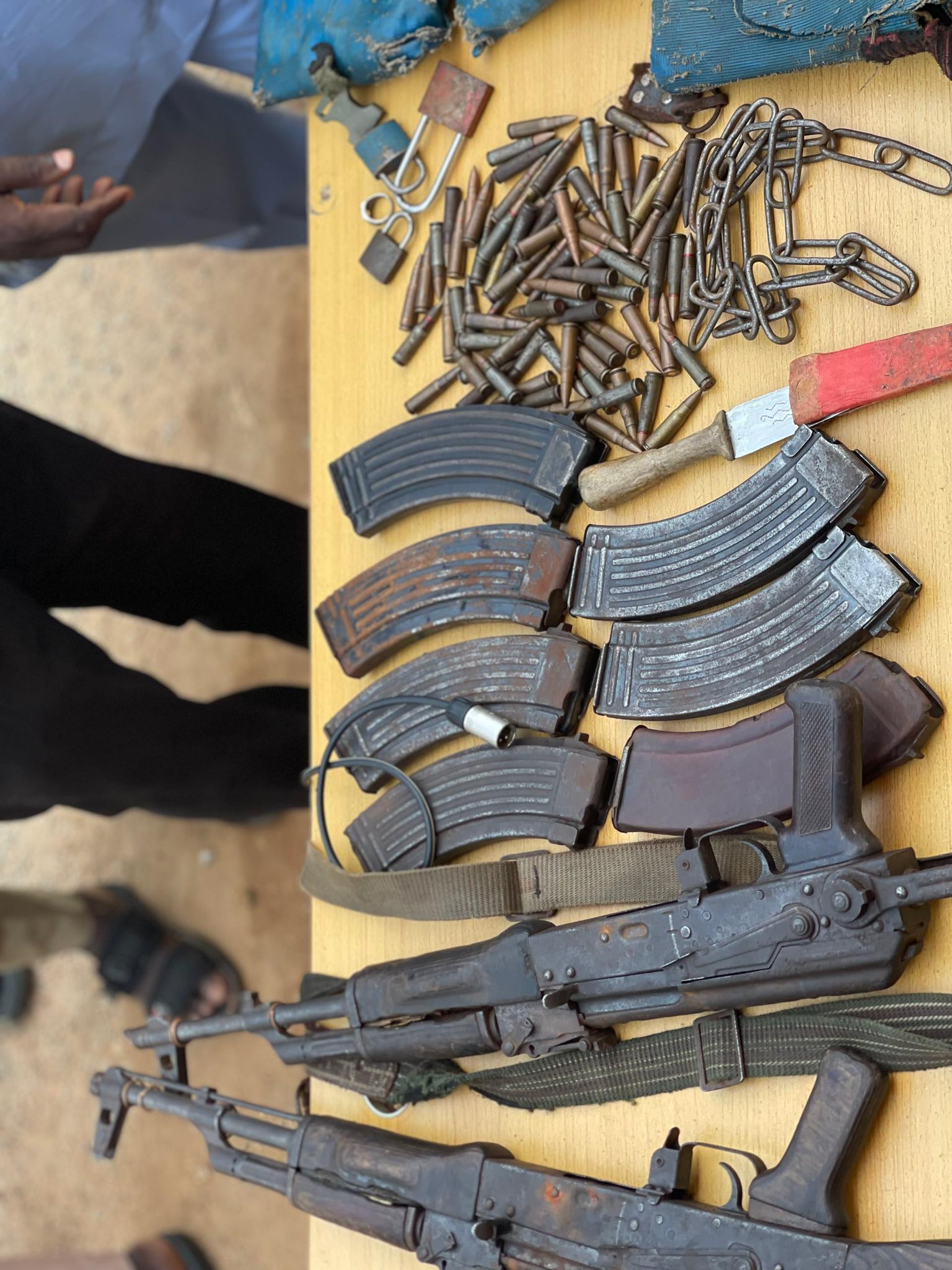 Police bust cross-border kidnap syndicate, arrest suspect, recover AK-47 rifles and 80 rounds of live ammunition in Gombe