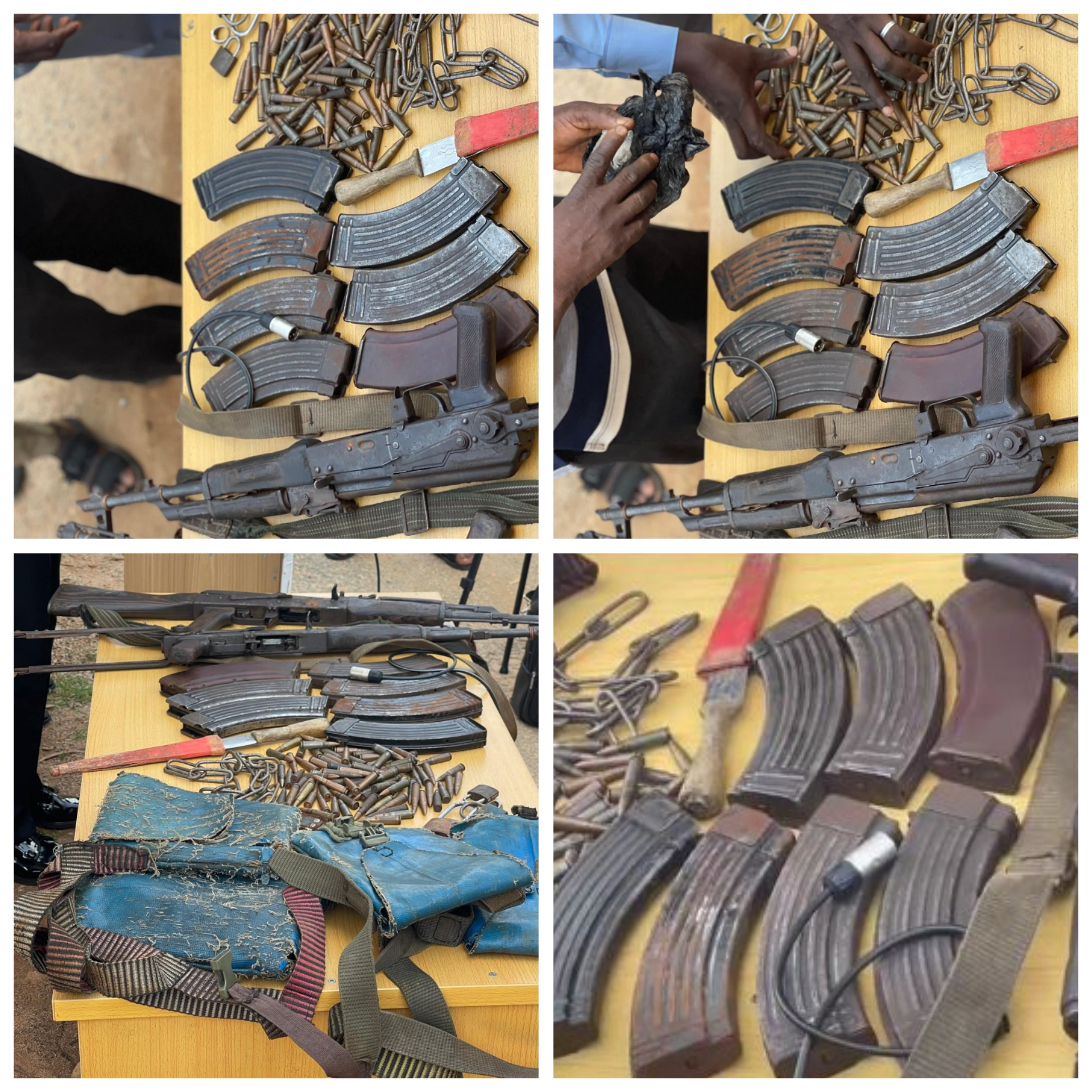 Police bust cross-border kidnap syndicate, arrest suspect, recover AK-47 rifles and 80 rounds of live ammunition in Gombe